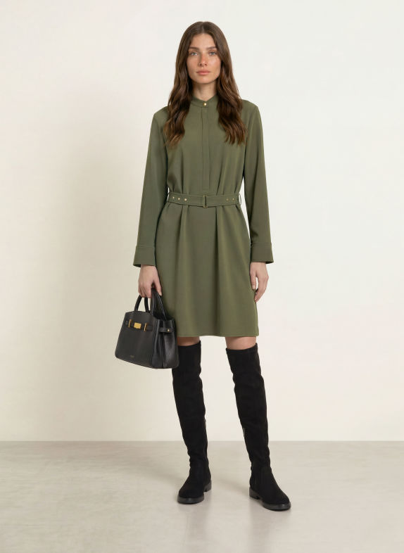 MARC CAIN Dress 599 forest night new