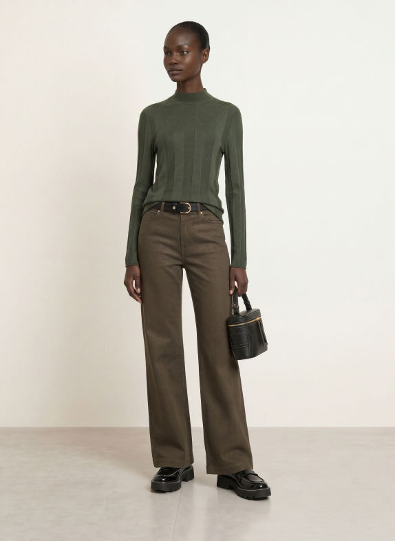 MARC CAIN Pullover 599 forest night new