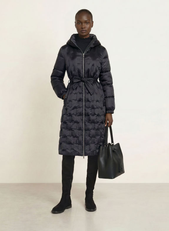 MARC CAIN Manteau matelassé 900 black new