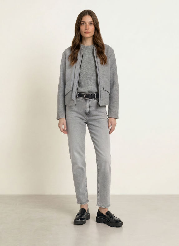 MARC CAIN Bomber jacket 820 GREY