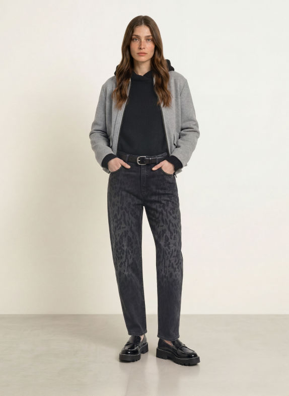 MARC CAIN Barrel Jeans RUMA 820 GREY