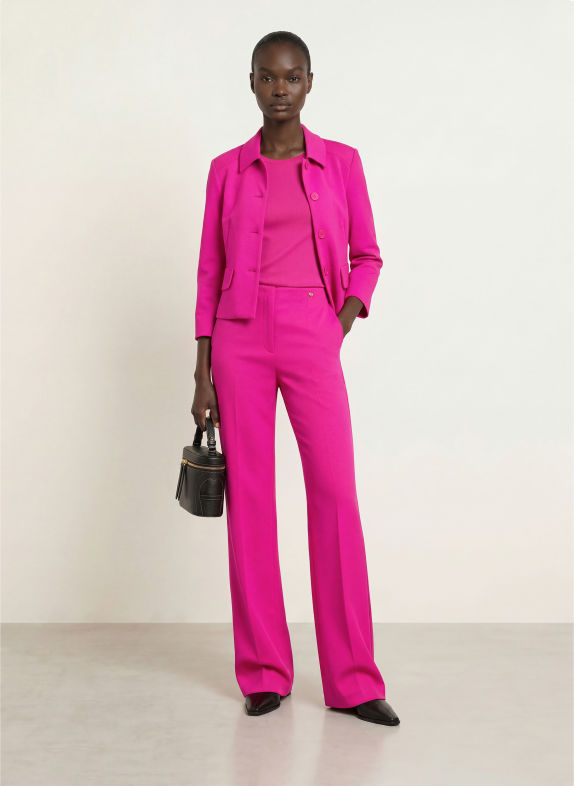 MARC CAIN Jersey Blazer 264 very berry