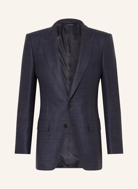 TOM FORD Combi-jasje Extra Slim Fit UUC NAVY MULTICOLOR