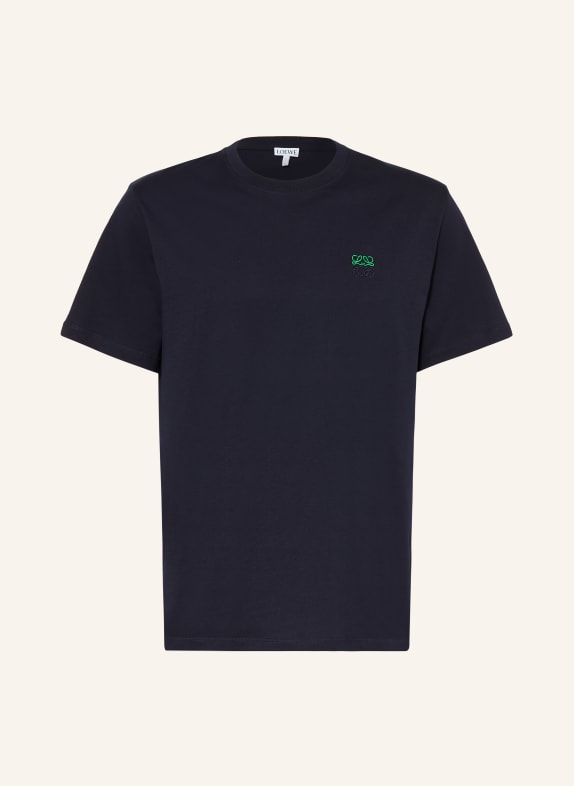 LOEWE T-shirt DONKERBLAUW