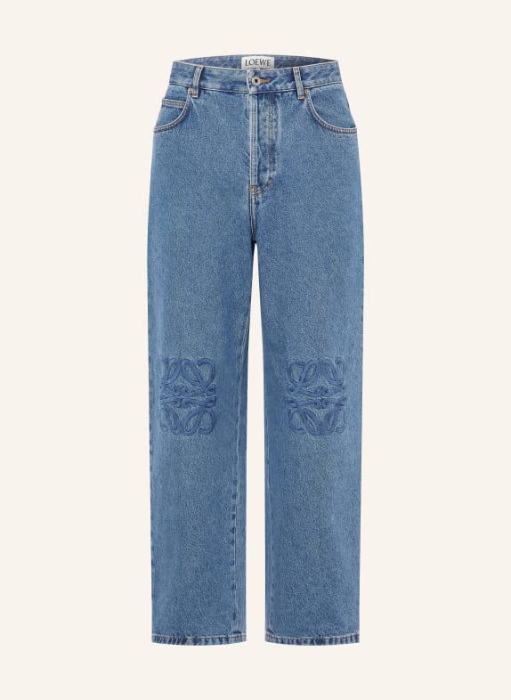 LOEWE Džíny ANAGRAM BAGGY Regular Fit 5320 JEANS BLUE