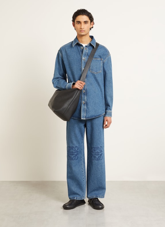 LOEWE Džíny ANAGRAM BAGGY Regular Fit 5320 JEANS BLUE