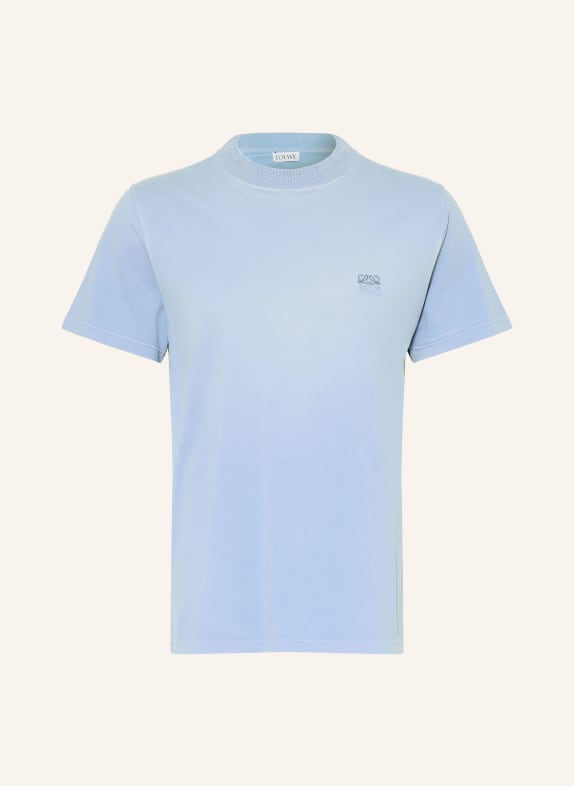LOEWE T-shirt LICHTBLAUW