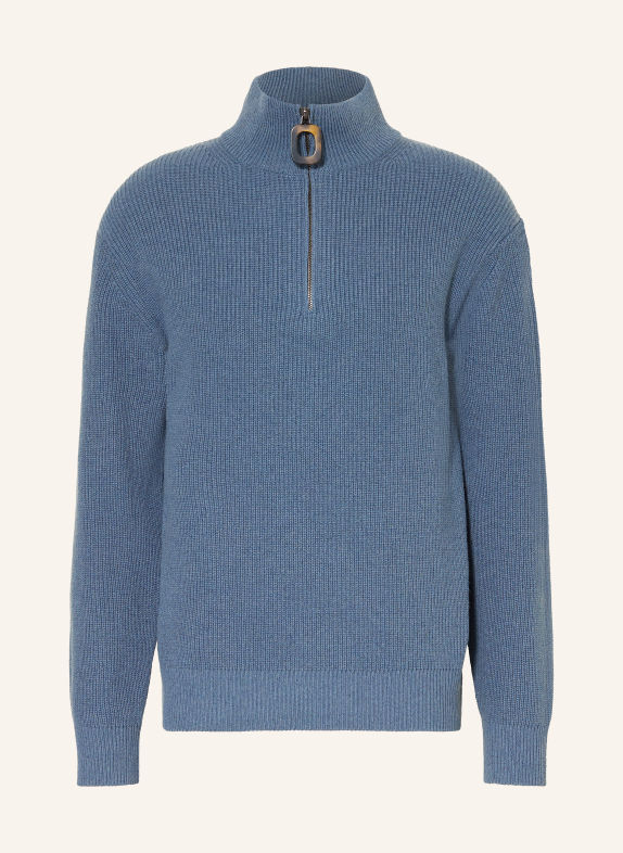 JW ANDERSON Pull col zippé BLEU