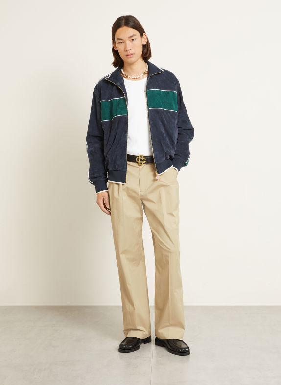 Casablanca Broek met normale pasvorm LICHTBRUIN