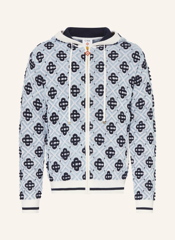 Casablanca Gilet BLEU CLAIR / BLEU FONCÉ / BLANC