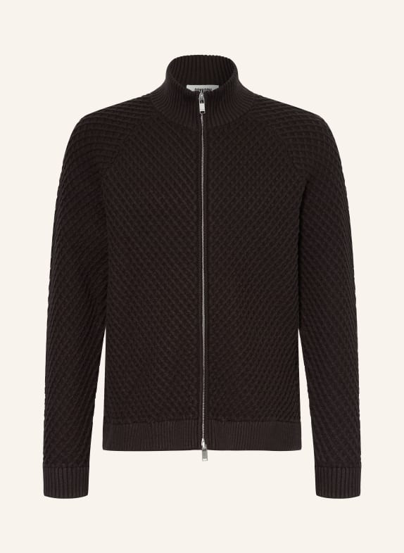 DRYKORN KERAO Cardigan DARK BROWN