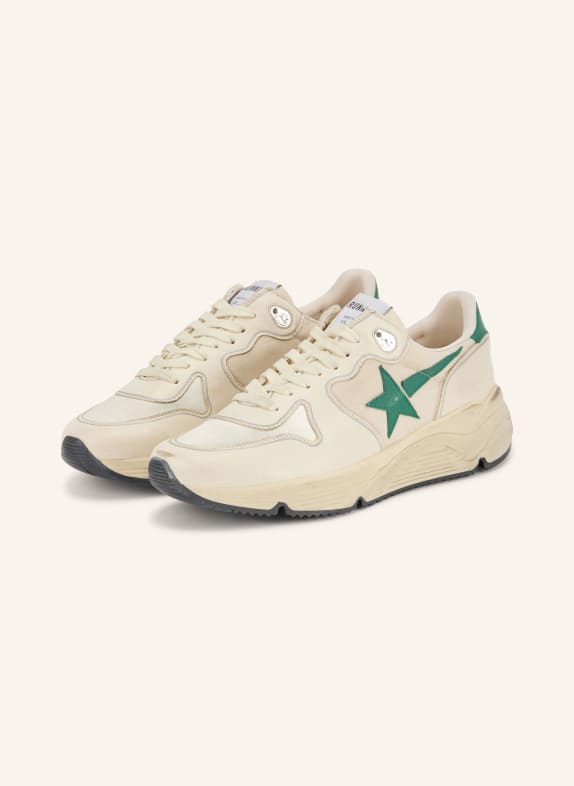 GOLDEN GOOSE Sneaker RUNNING CREME / GRÜN