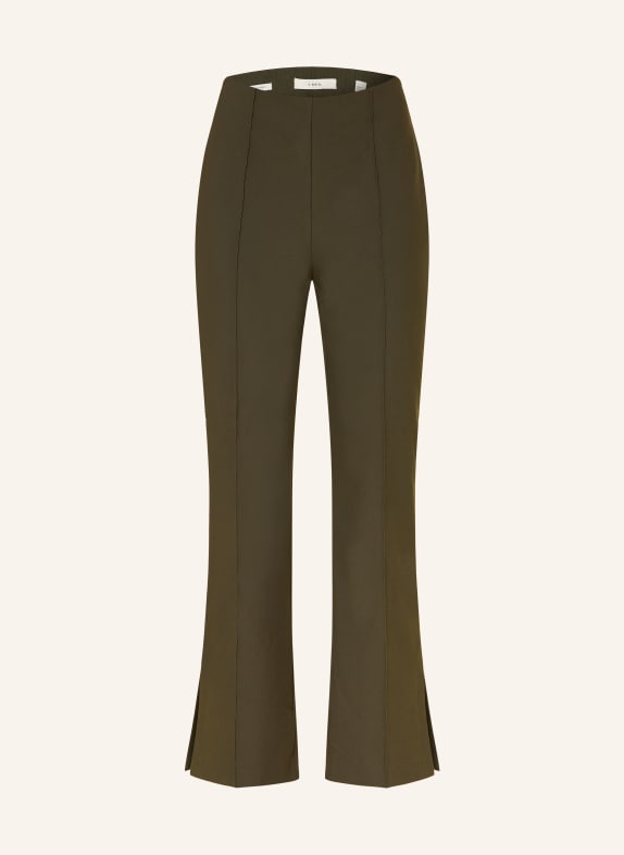 VINCE 7/8-length trousers DARK GREEN