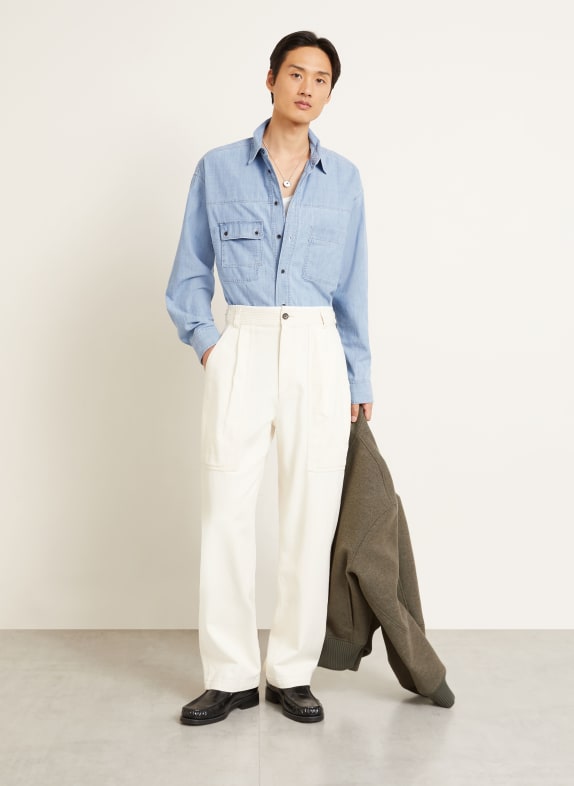 ISABEL MARANT Jeanshemd VITTORIO Comfort Fit LICHTBLAUW