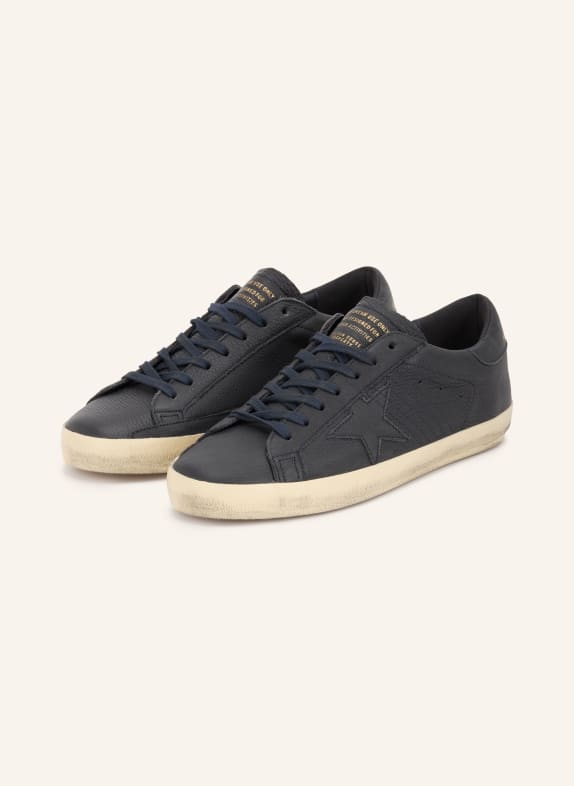 GOLDEN GOOSE Sneakers SUPER-STAR DONKERBLAUW