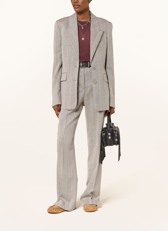 GOLDEN GOOSE Marlene-broek JOURNEY GRIJS