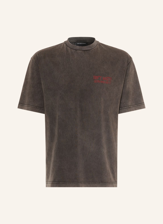 don't waste culture T-Shirt JOVI SCHWARZ