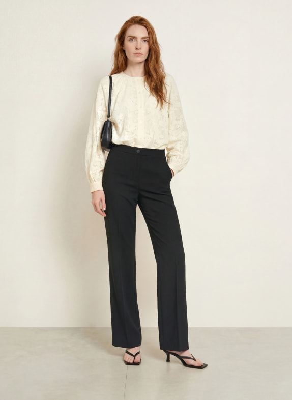 ELENA MIRO Marlene-broek ZWART