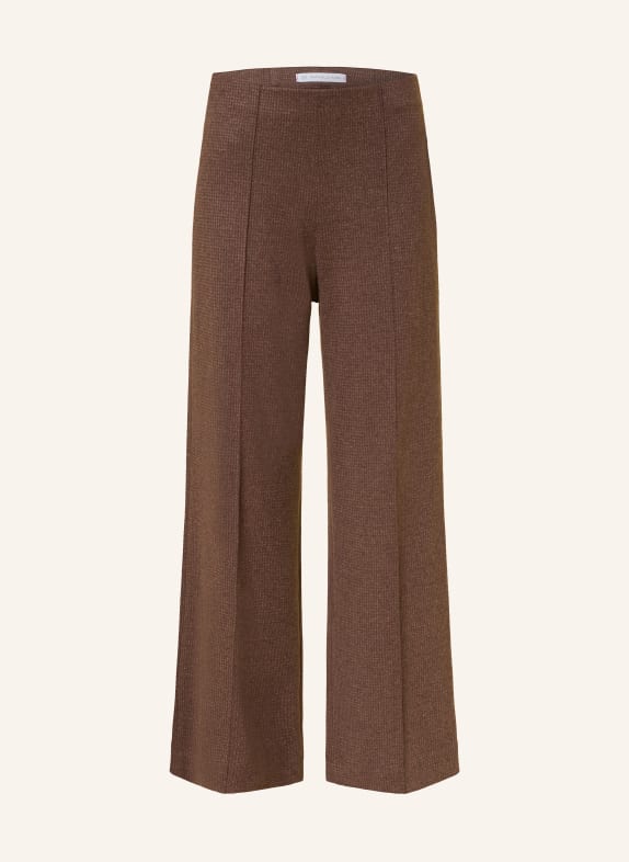 RAFFAELLO ROSSI ELAINE Trousers BROWN / DARK BROWN