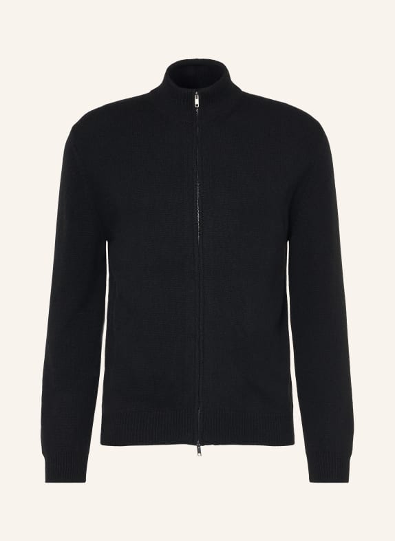 DANIELE FIESOLI Strickjacke aus Cashmere SCHWARZ