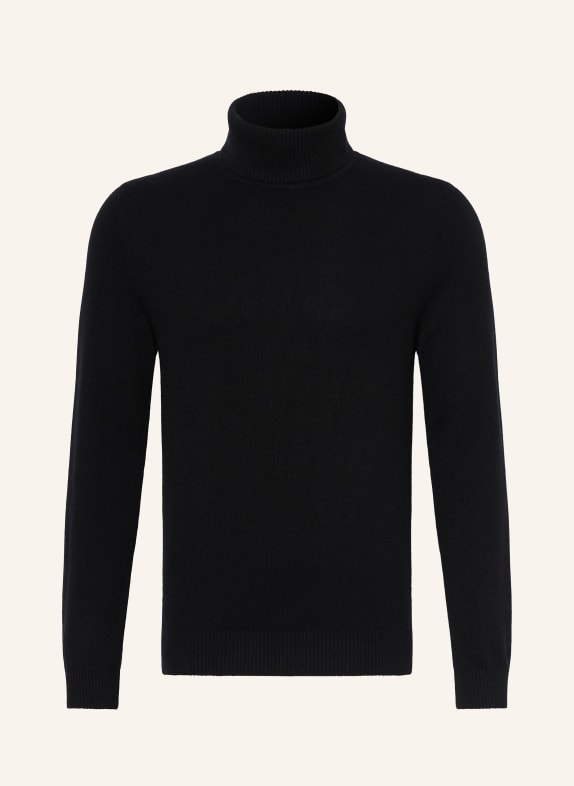 DANIELE FIESOLI Rollkragenpullover aus Cashmere SCHWARZ