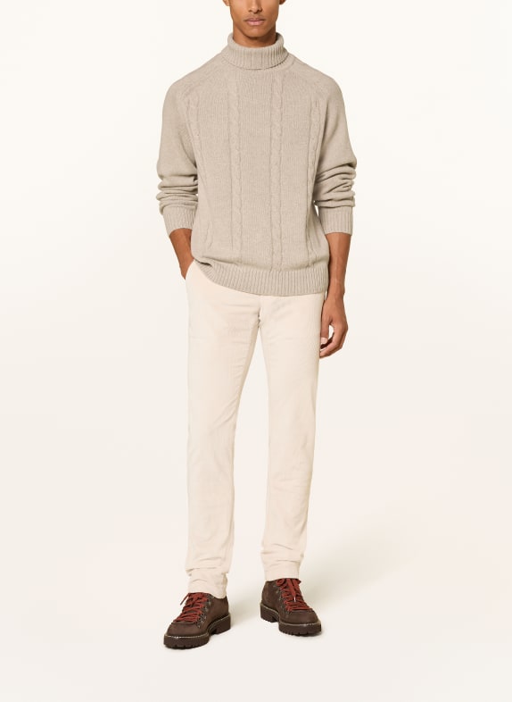 DANIELE FIESOLI Coltrui met col van kasjmier BEIGE