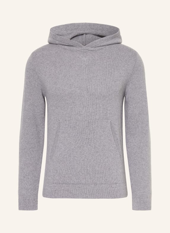 DANIELE FIESOLI Cashmere Knit Hoodie GRAY