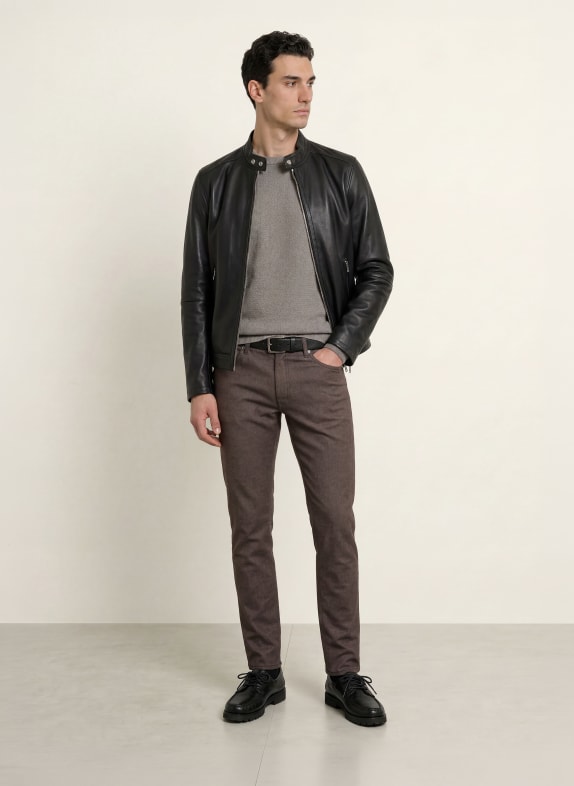 BRAX Broek CHUCK Modern Fit 52 chocolate