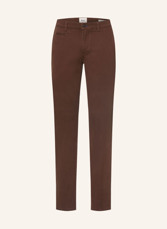 BRAX Chino FABIO, coupe moderne 52 chocolate