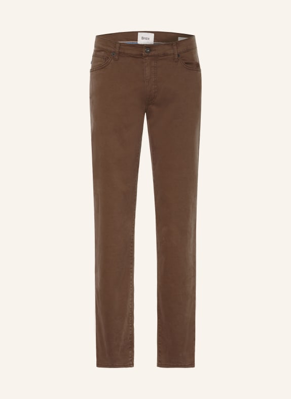 BRAX Hose CADIZ Straight Fit 52 CHOCOALTE