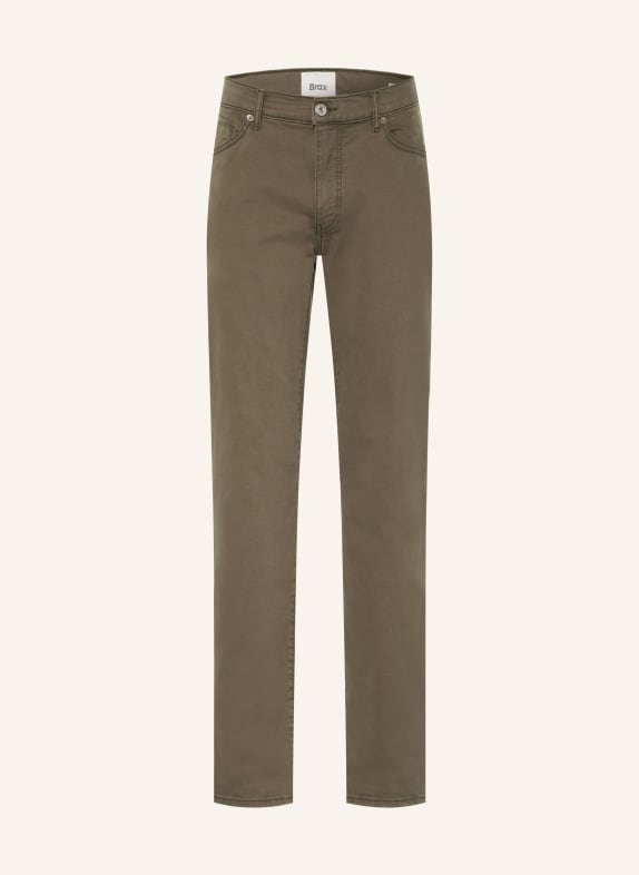 BRAX Hose CADIZ Straight Fit 32 BURNT OLIVE