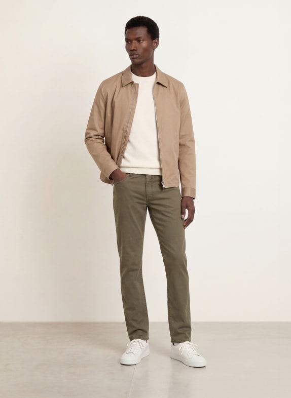 BRAX Broek CADIZ Straight Fit 32 BURNT OLIVE
