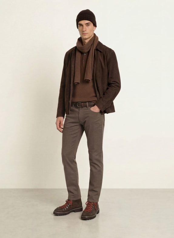 BRAX Broek CHUCK Modern Fit 57 CARAMEL