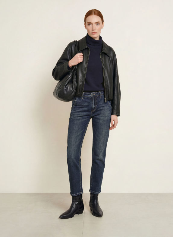 ELIAS RUMELIS Straight Jeans JACKY 1630 domingo blue