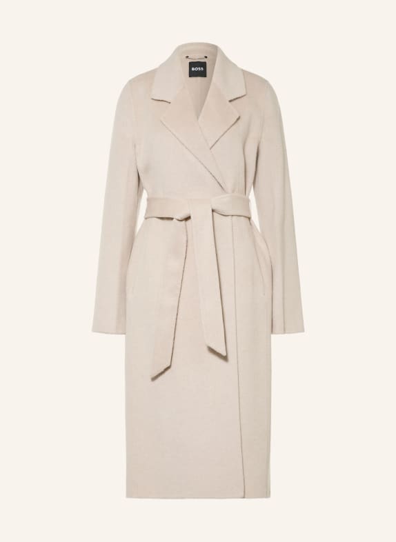 BOSS Manteau en laine COTAZ BEIGE