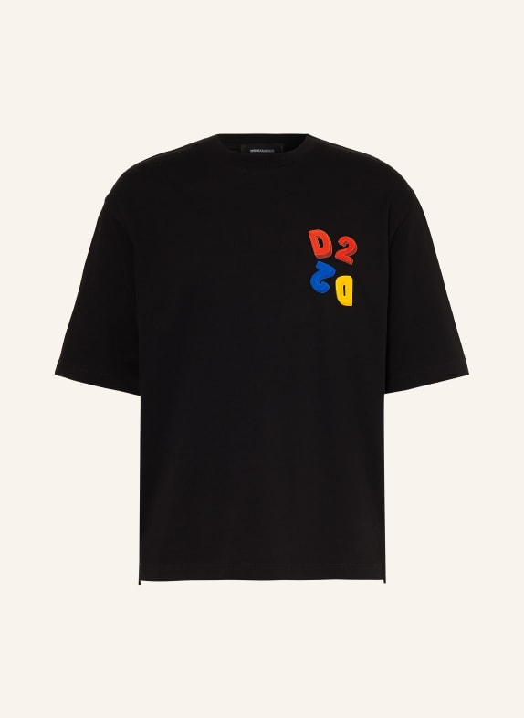 DSQUARED2 T-shirt SVART
