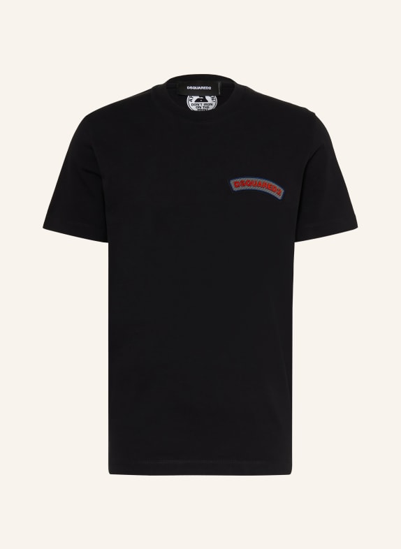 DSQUARED2 T-shirt SVART