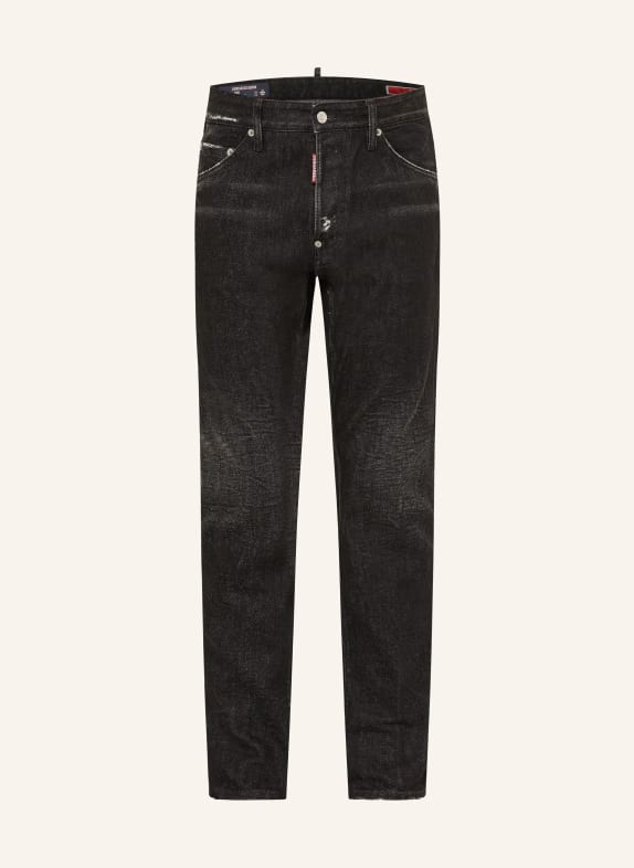 DSQUARED2 Destroyed jeans, extra slim fit 900 BLACK