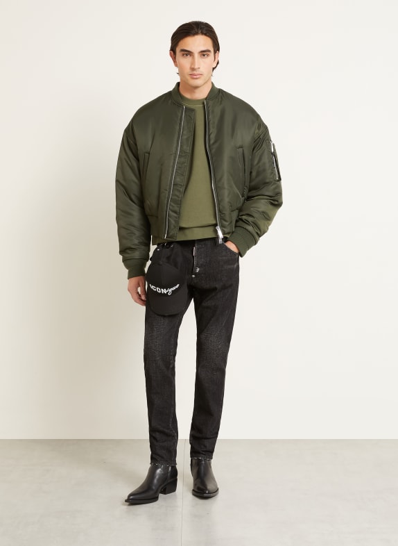 DSQUARED2 Destroyed jeans, extra slim fit 900 BLACK