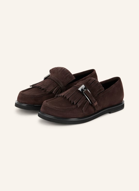 THEA MIKA ODELIA Loafers DARK BROWN