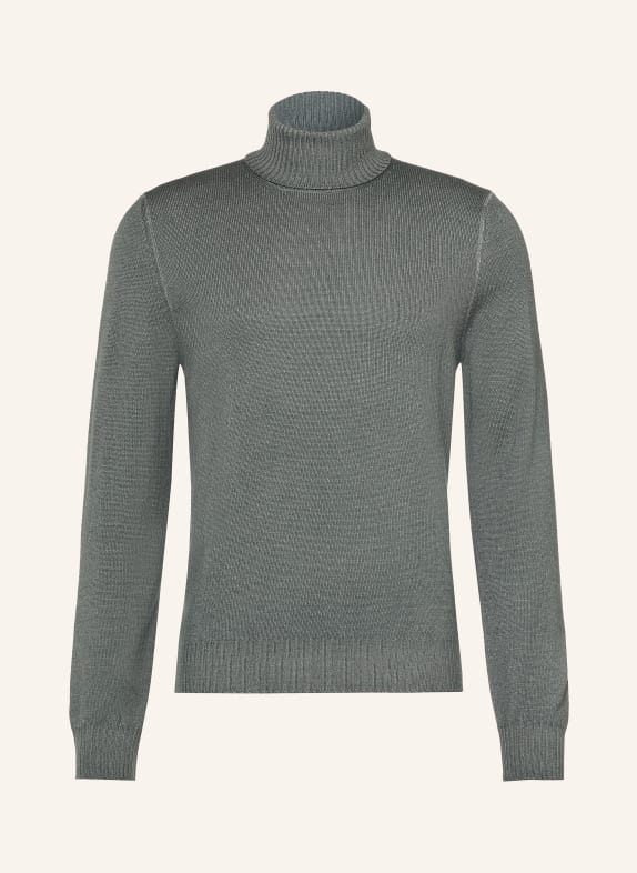 GRAN SASSO Rollkragenpullover GRÜN