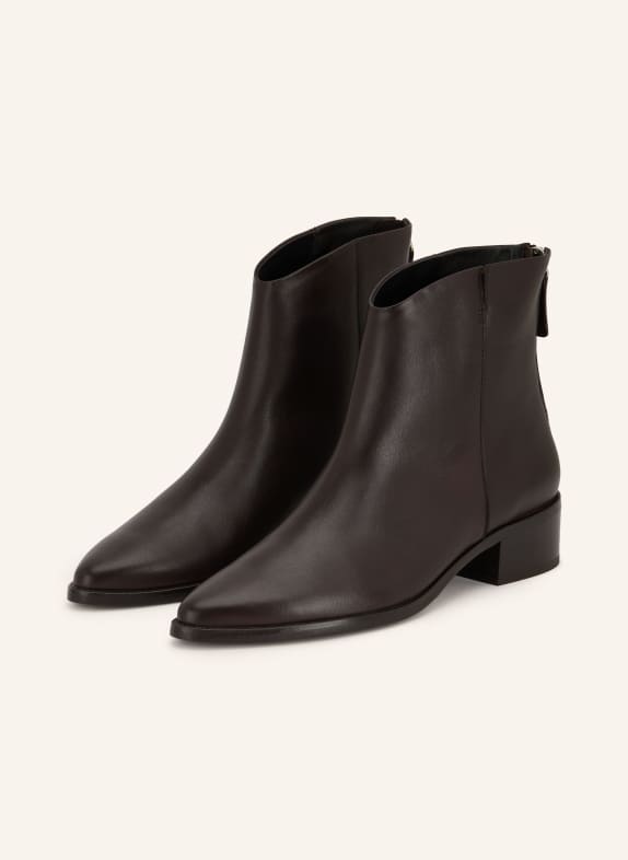 paul green Stiefeletten DUNKELBRAUN