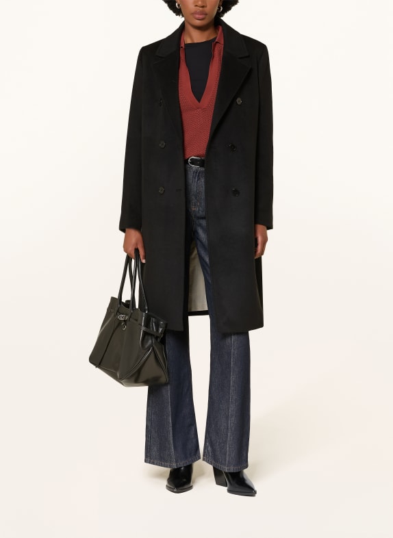 DRYKORN Manteau en laine NOIR