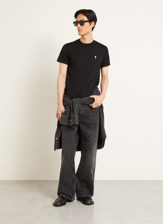 AMI PARIS T-Shirt SCHWARZ