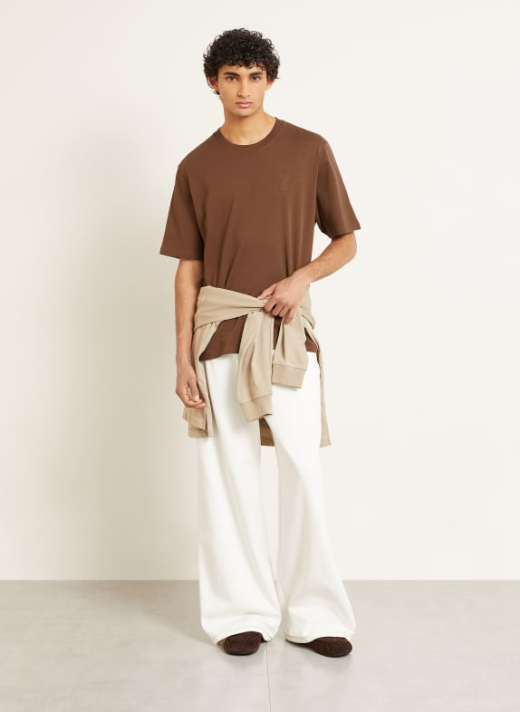 AMI PARIS T-Shirt BRAUN
