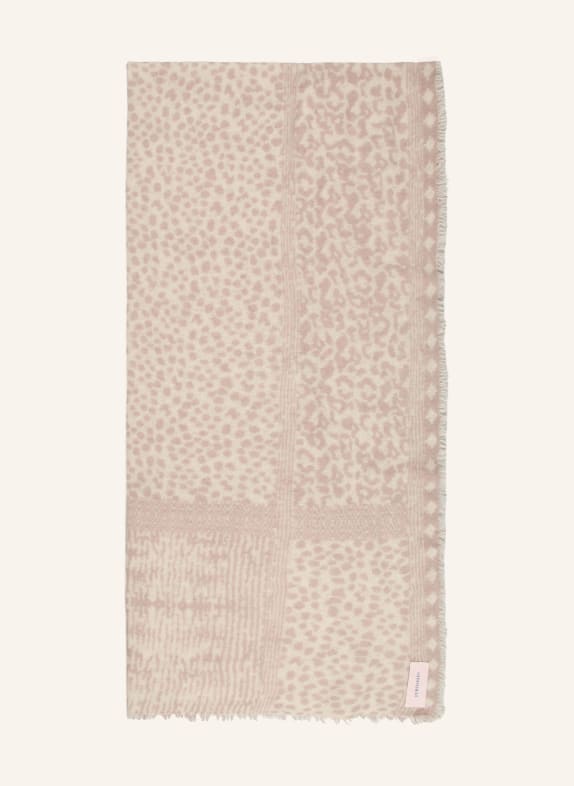 PURSCHOEN Écharpe en cachemire MARRON CLAIR / BEIGE
