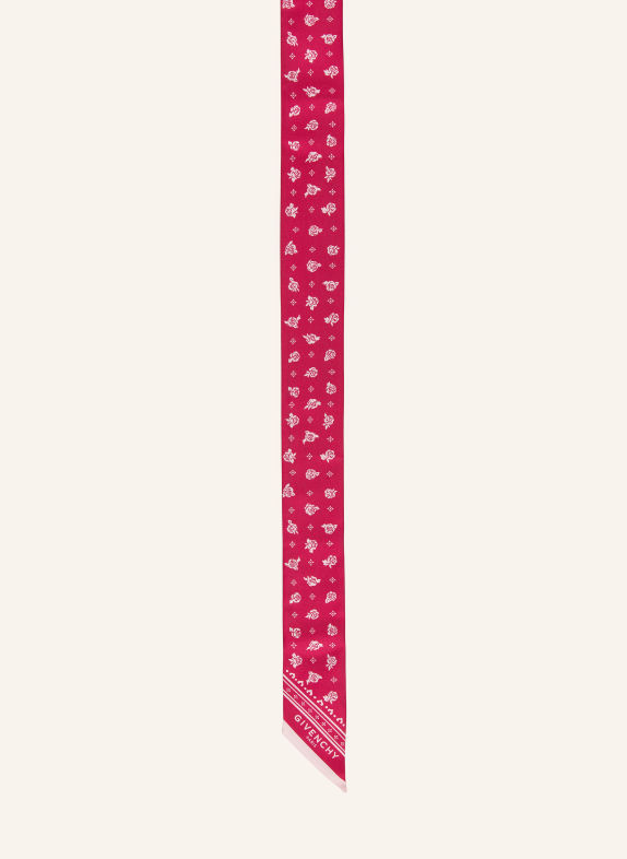 GIVENCHY Silk scarf PINK / LIGHT PINK