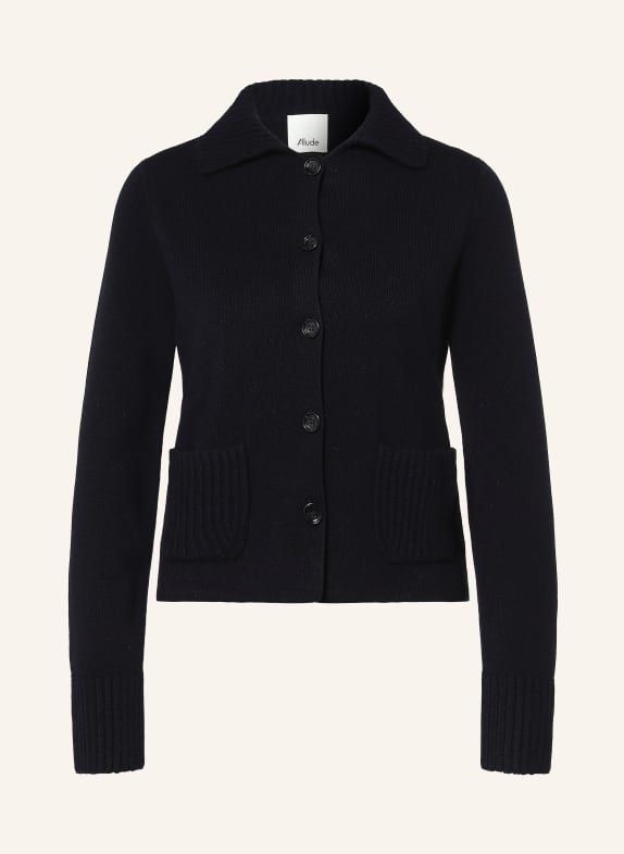 ALLUDE Cashmere Cardigan DARK BLUE