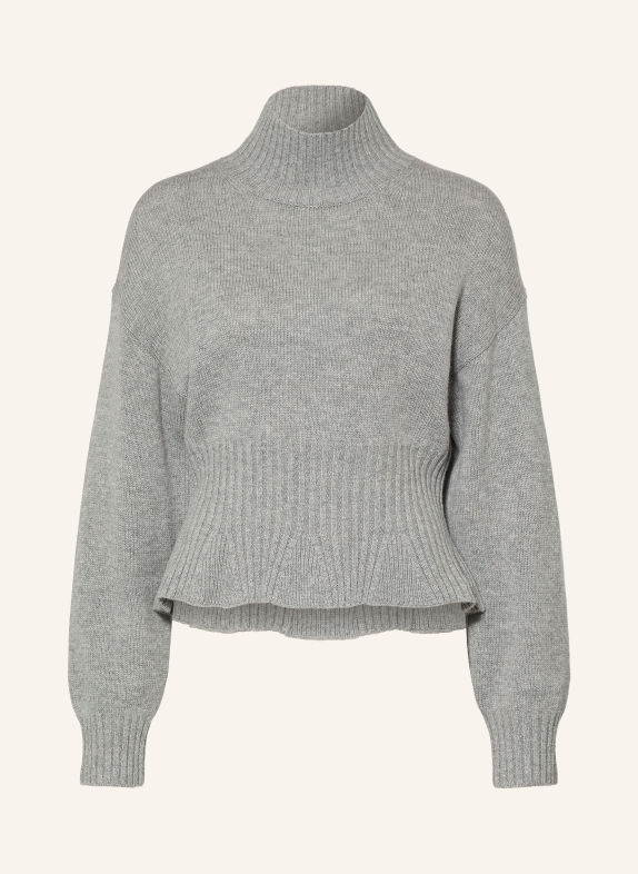 ALLUDE Pullover mit Cashmere GRAU