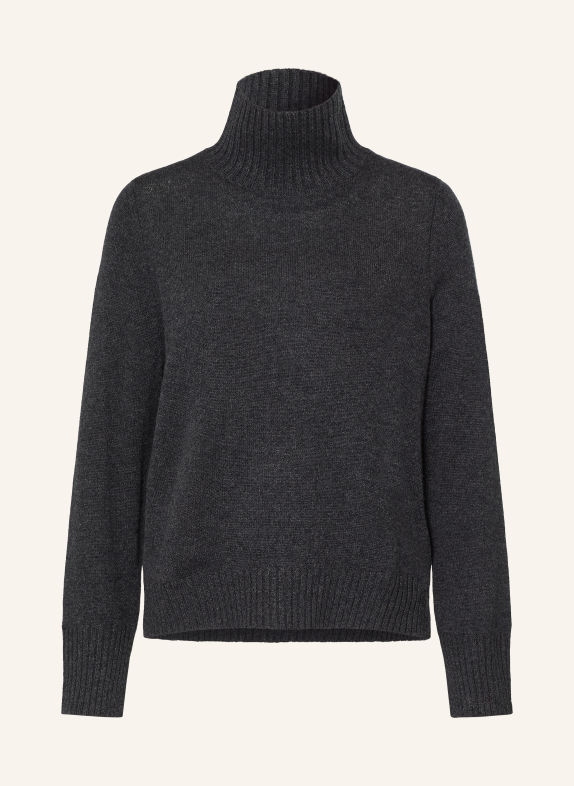 ALLUDE Cashmere-Pullover DUNKELGRAU